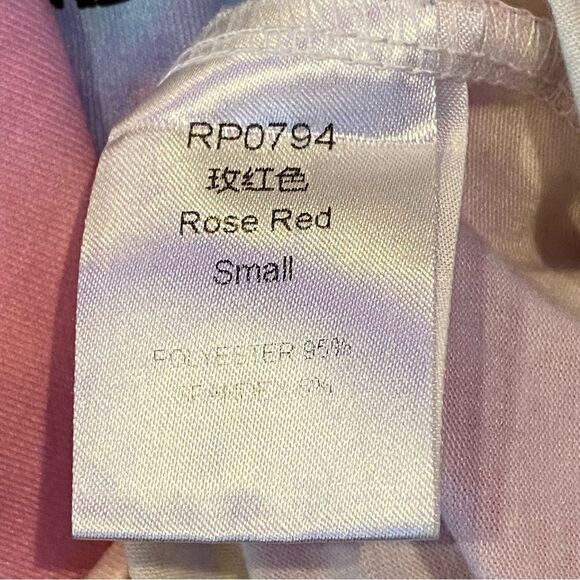 Good Vibes Tie Dye Tank Oversized Small - Picture 3 of 5